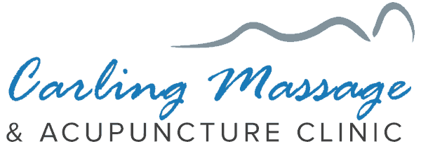 The logo for a massage and acupuncture clinic